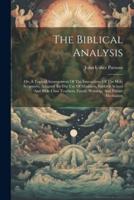 The Biblical Analysis