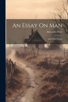 An Essay On Man