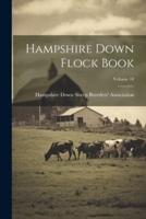 Hampshire Down Flock Book; Volume 10