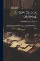 A New Check Journal