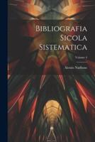 Bibliografia Sicola Sistematica; Volume 4