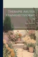 Therapie Akuter Krankheitsformen