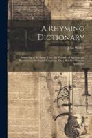 A Rhyming Dictionary
