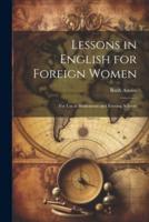 Lessons in English for Foreign Women