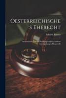 Oesterreichisches Eherecht