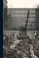 Handbook of Construction Plant