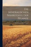 Die Mineralischen Nährstoffe Der Pflanze