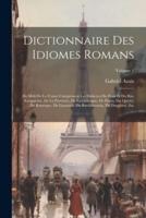 Dictionnaire Des Idiomes Romans