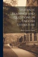 Students' Readings and Questions in English Literature