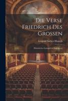 Die Verse Friedrich Des Grossen