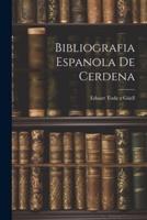 Bibliografia Espanola De Cerdena