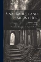 Sinai, Kadesh, and Mount Hor; or, A Critical Enquiry Into the Route of the Exodus ..