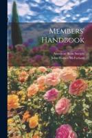Members' Handbook