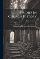 Studies In Church History