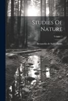 Studies Of Nature; Volume 1