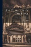 The Function Of The Stage