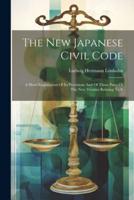 The New Japanese Civil Code