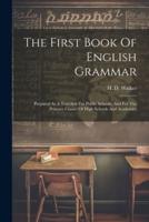 The First Book Of English Grammar