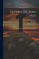 Lettres De Jean Hus