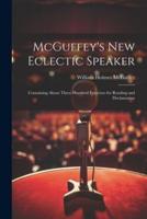 McGuffey's New Eclectic Speaker