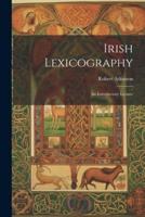Irish Lexicography