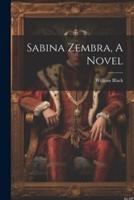 Sabina Zembra, A Novel