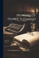 Memoirs of Prince Potemkin