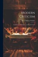 Modern Criticism