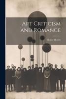 Art Criticism and Romance