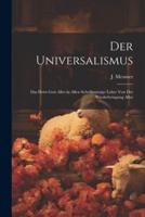 Der Universalismus