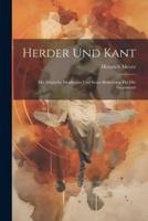 Herder Und Kant