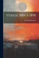 Versos, 1884 Á 1898