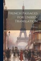 French Passages for Unseen Translation