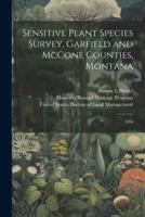 Sensitive Plant Species Survey, Garfield and McCone Counties, Montana