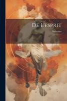 De L'esprit