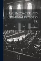 Grundsätze Des Criminalprocesses.