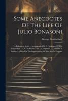 Some Anecdotes Of The Life Of Julio Bonasoni