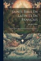 Sainte Bible En Latin Et En Français