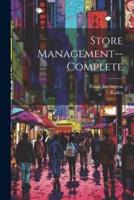 Store Management--Complete