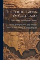 The Fertile Lands Of Colorado