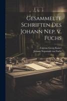 Gesammelte Schriften Des Johann Nep. V. Fuchs