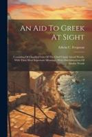 An Aid To Greek At Sight