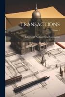 Transactions; Volume 1