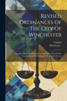 Revised Ordinances Of The City Of Winchester