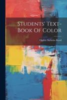 Students' Text-Book Of Color