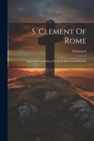 S. Clement Of Rome