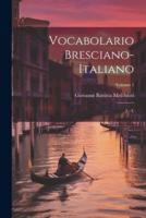 Vocabolario Bresciano-Italiano