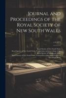 Journal and Proceedings of the Royal Society of New South Wales; V.9 1875