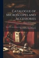 Catalogue of Microscopes and Accessories