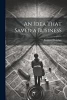 An Idea That Saved a Business